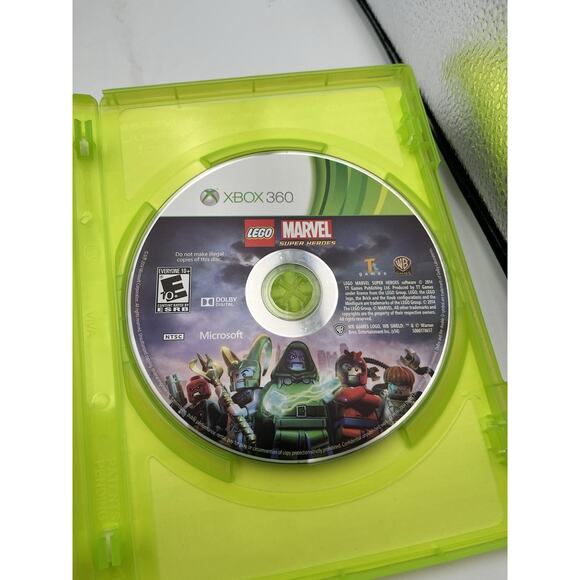 LEGO Marvel Super Heroes Microsoft Xbox 360 Video Game Complete - Picture 7 of 10